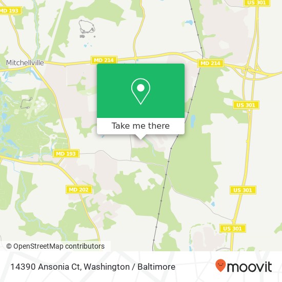 14390 Ansonia Ct, Upper Marlboro, MD 20774 map