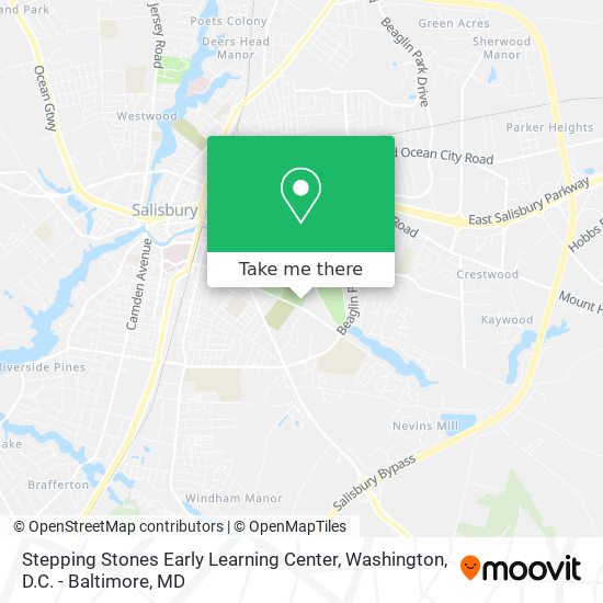 Mapa de Stepping Stones Early Learning Center