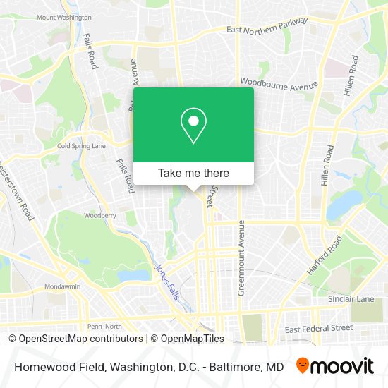 Homewood Field map