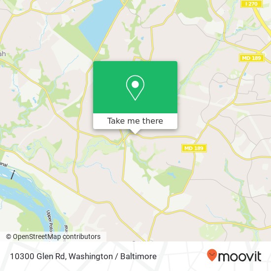 10300 Glen Rd, Potomac, MD 20854 map