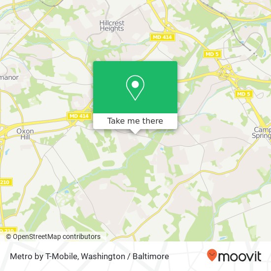 Metro by T-Mobile, 3273 Brinkley Rd map