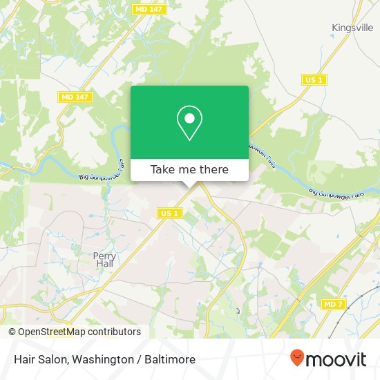 Hair Salon map