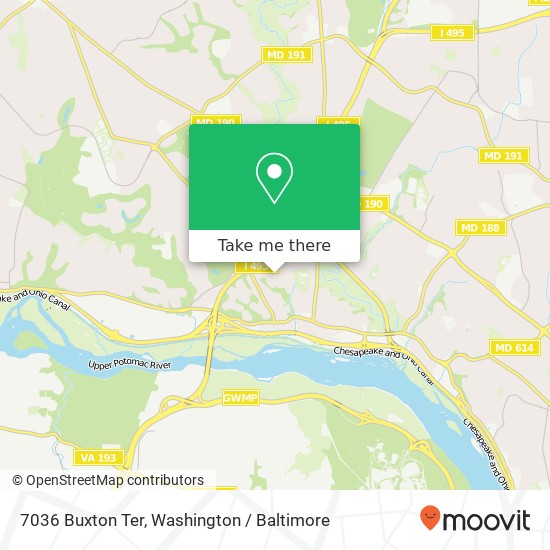 7036 Buxton Ter, Bethesda, MD 20817 map