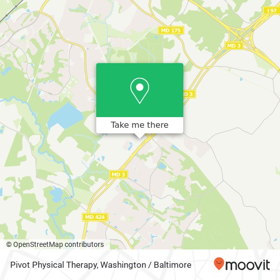 Pivot Physical Therapy, 2634 Brandermill Blvd map