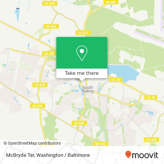 Mapa de McBryde Ter, Chantilly, VA 20152