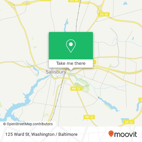 125 Ward St, Salisbury, MD 21804 map