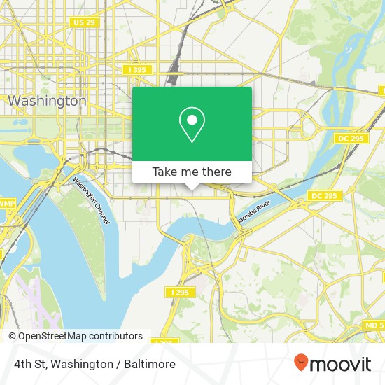 4th St, Washington, DC 20003 map
