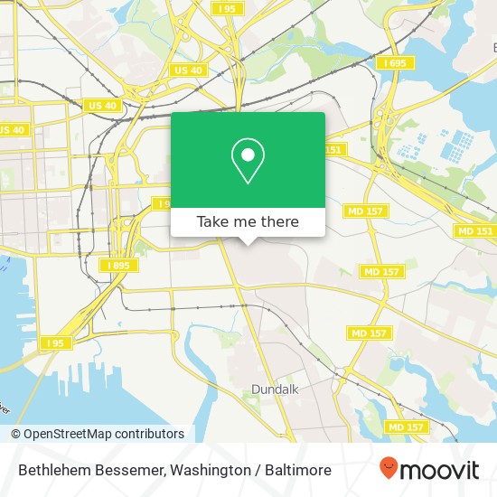 Bethlehem Bessemer, Dundalk, MD 21222 map