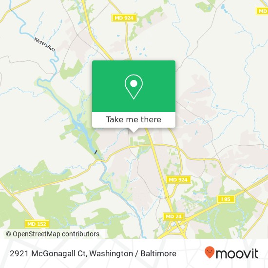 2921 McGonagall Ct, Abingdon, MD 21009 map