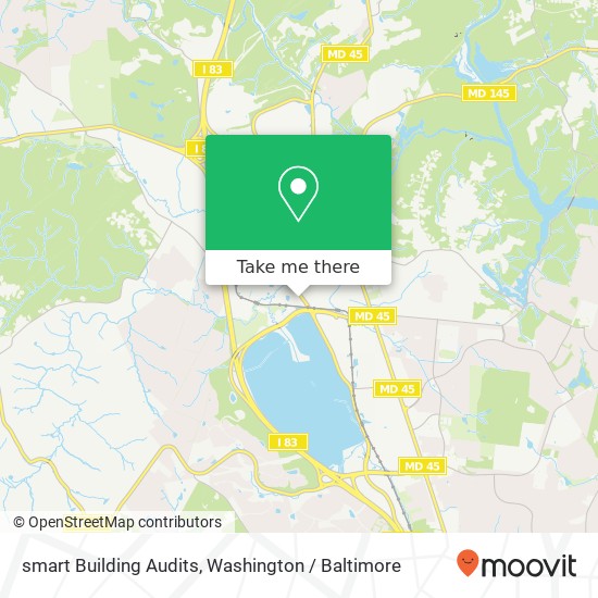 Mapa de smart Building Audits, 10616 Beaver Dam Rd Cockeysville, MD 21030