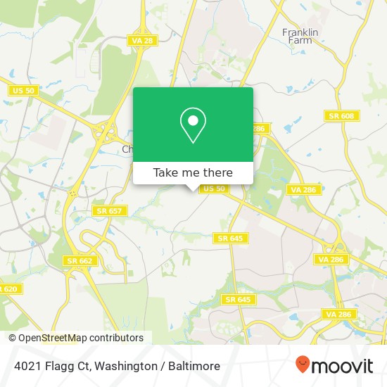 4021 Flagg Ct, Chantilly, VA 20151 map