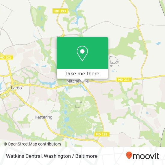 Watkins Central, Upper Marlboro, MD 20774 map