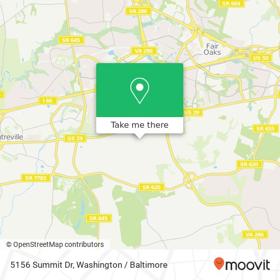 5156 Summit Dr, Fairfax, VA 22030 map