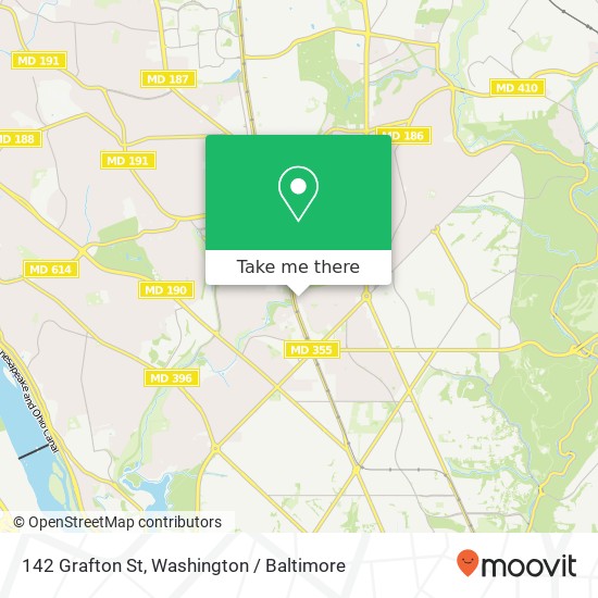 142 Grafton St, Chevy Chase, MD 20815 map