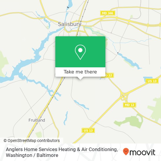 Anglers Home Services Heating & Air Conditioning, 126 Francis Dr map