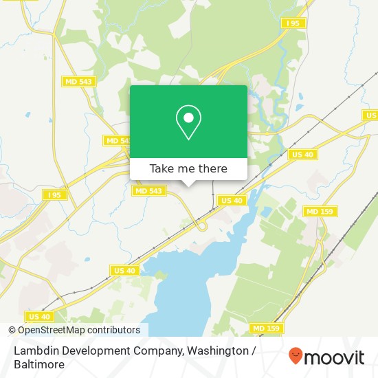 Mapa de Lambdin Development Company, 1250 Brass Mill Rd