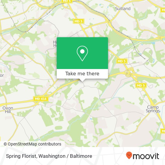 Spring Florist, Temple Hills, MD 20748 map