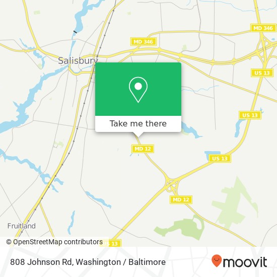 808 Johnson Rd, Salisbury, MD 21804 map