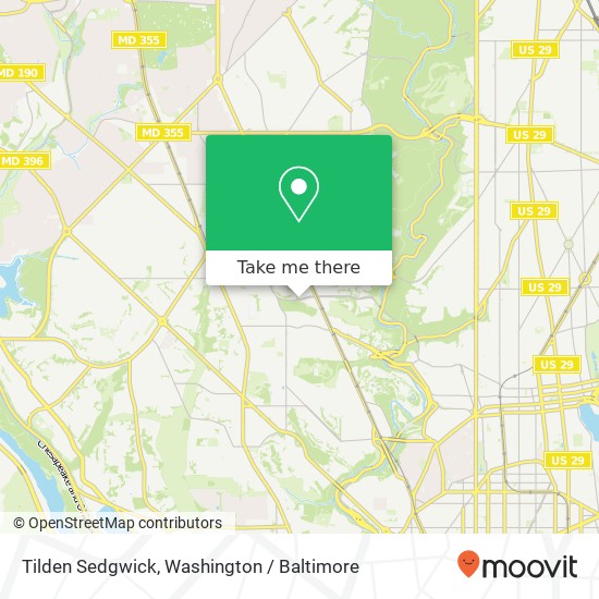 Tilden Sedgwick, Washington, DC 20008 map