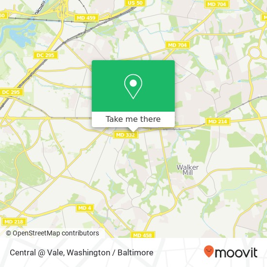 Central @ Vale, Capitol Heights, MD 20743 map