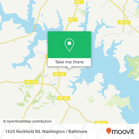 1620 Rockhold Rd, Edgewater, MD 21037 map