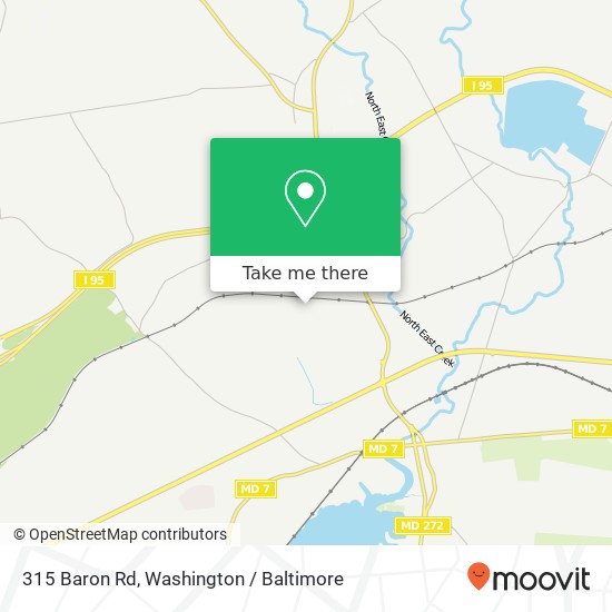 315 Baron Rd, North East, MD 21901 map