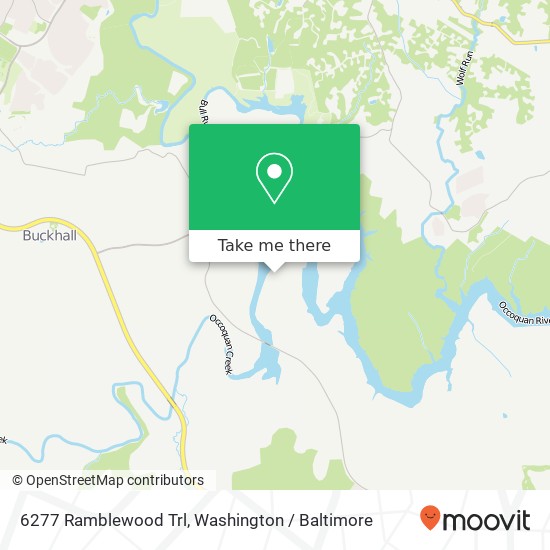 6277 Ramblewood Trl, Manassas, VA 20112 map