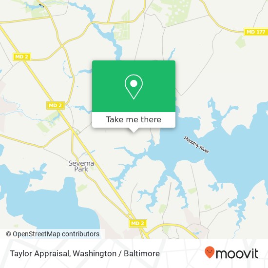 Taylor Appraisal, 288 Stowaway Ln map