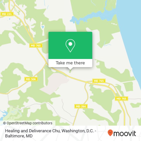 Healing and Deliverance Chu, 2400 Solomons Island Rd S map