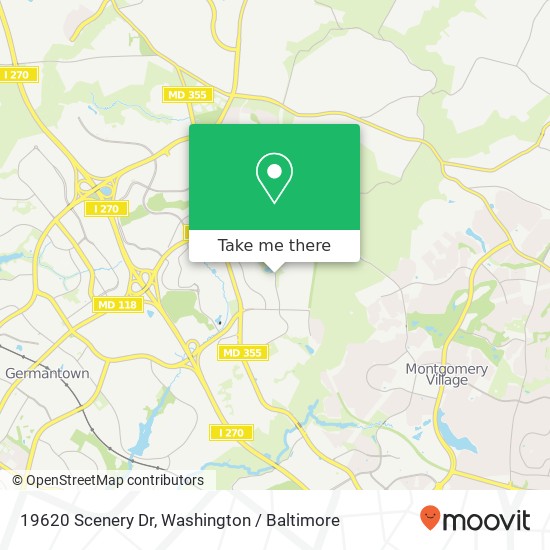 19620 Scenery Dr, Germantown, MD 20876 map