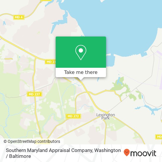 Southern Maryland Appraisal Company, 22316 Three Notch Rd map