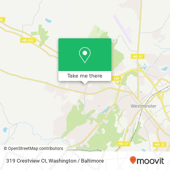 319 Crestview Ct, Westminster, MD 21158 map