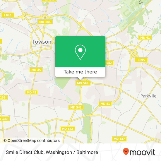 Smile Direct Club map