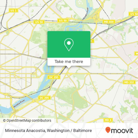 Minnesota Anacostia, Washington, DC 20019 map