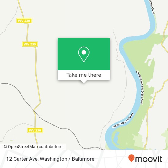 12 Carter Ave, Harpers Ferry, WV 25425 map