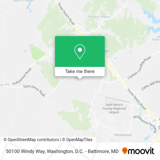 50100 Windy Way, Hollywood, MD 20636 map