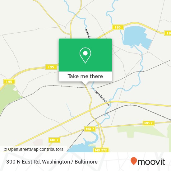 300 N East Rd, North East, MD 21901 map