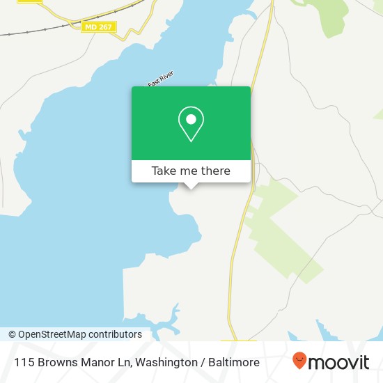 115 Browns Manor Ln, North East, MD 21901 map