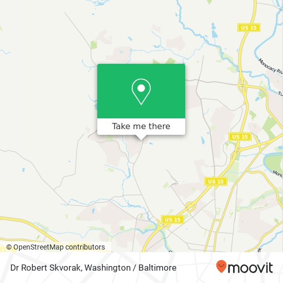 Mapa de Dr Robert Skvorak, 2100 Old Farm Dr