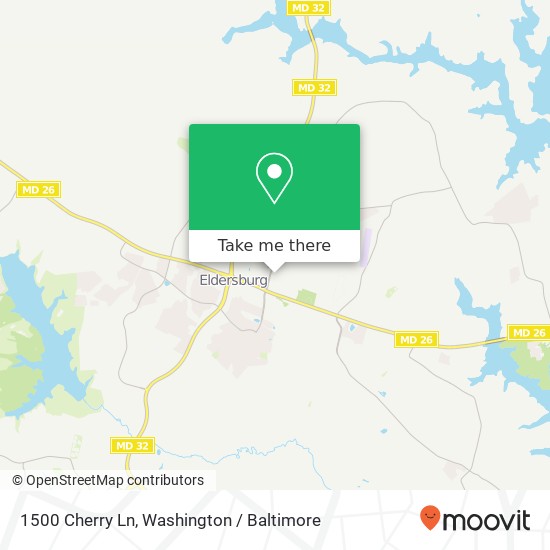 1500 Cherry Ln, Sykesville, MD 21784 map