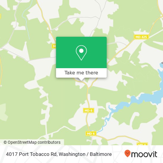 4017 Port Tobacco Rd, Nanjemoy, MD 20662 map