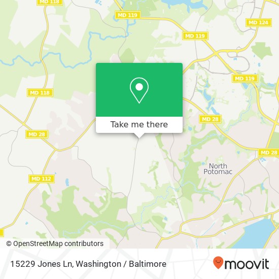 15229 Jones Ln, Gaithersburg, MD 20878 map