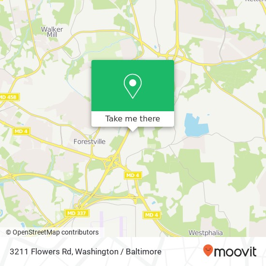 3211 Flowers Rd, Upper Marlboro, MD 20774 map