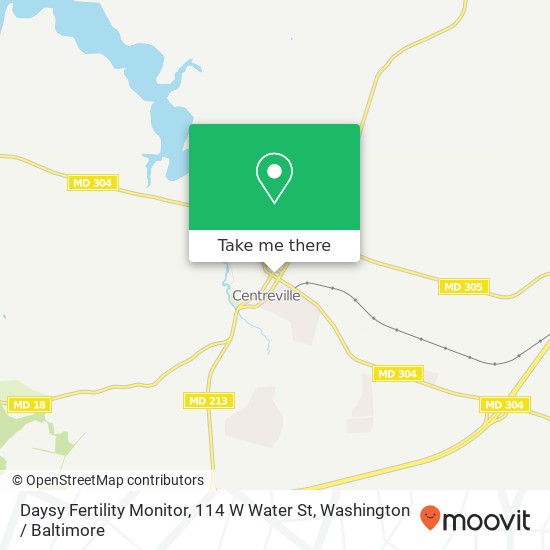 Daysy Fertility Monitor, 114 W Water St map