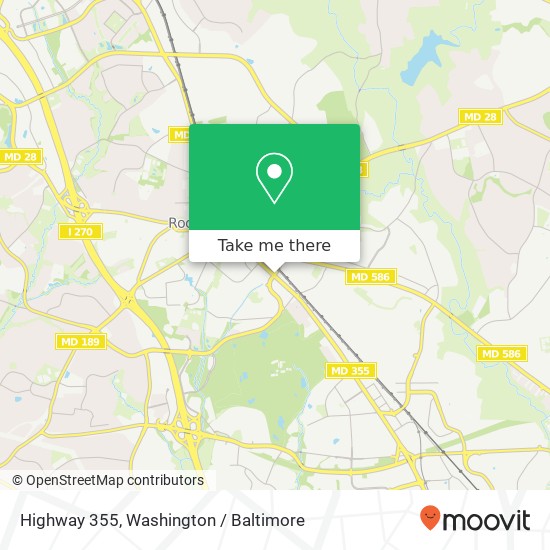 Highway 355, Rockville, MD 20852 map