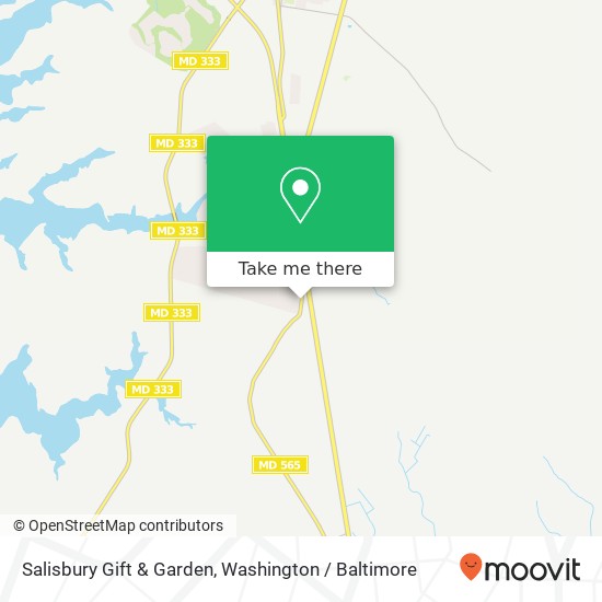 Mapa de Salisbury Gift & Garden, MD-565
