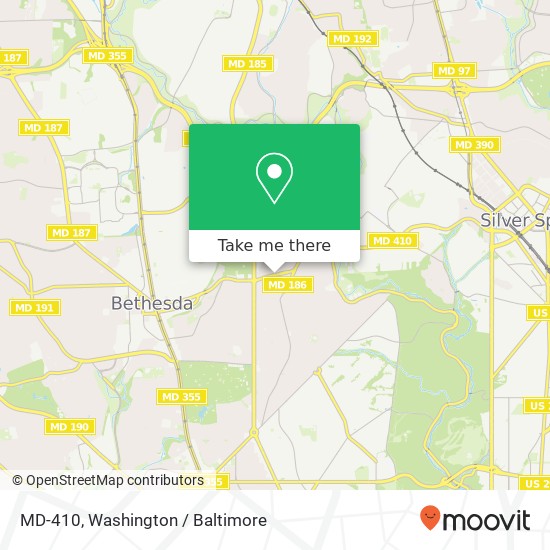 MD-410, Chevy Chase, MD 20815 map