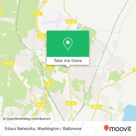 Eduro Networks, 13424 Pennsylvania Ave map