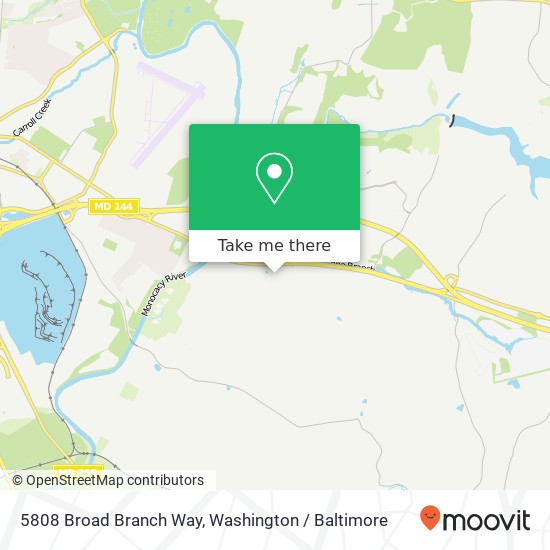 5808 Broad Branch Way, Frederick, MD 21704 map