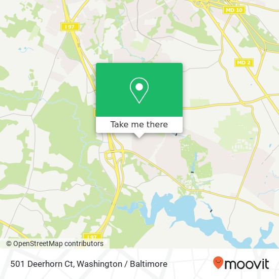 501 Deerhorn Ct, Millersville, MD 21108 map